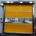 Fast rolling curtain automatic door